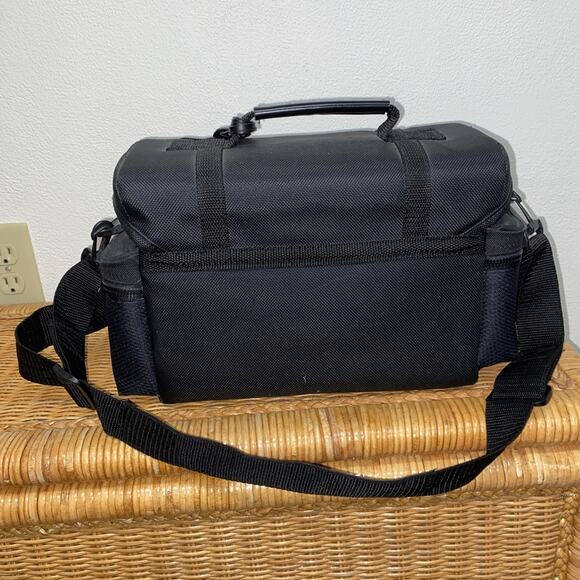 Ambico Black Padded Camera Case 12" x 5" x 7" - Picture 4 of 10